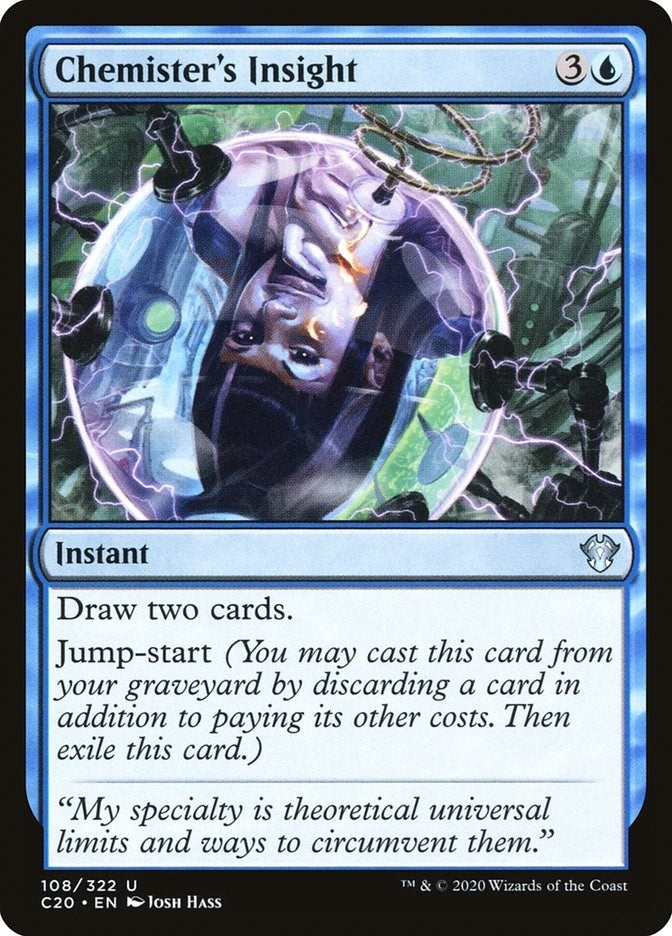 Image for Chemister's Insight (108) - Magic: The Gathering