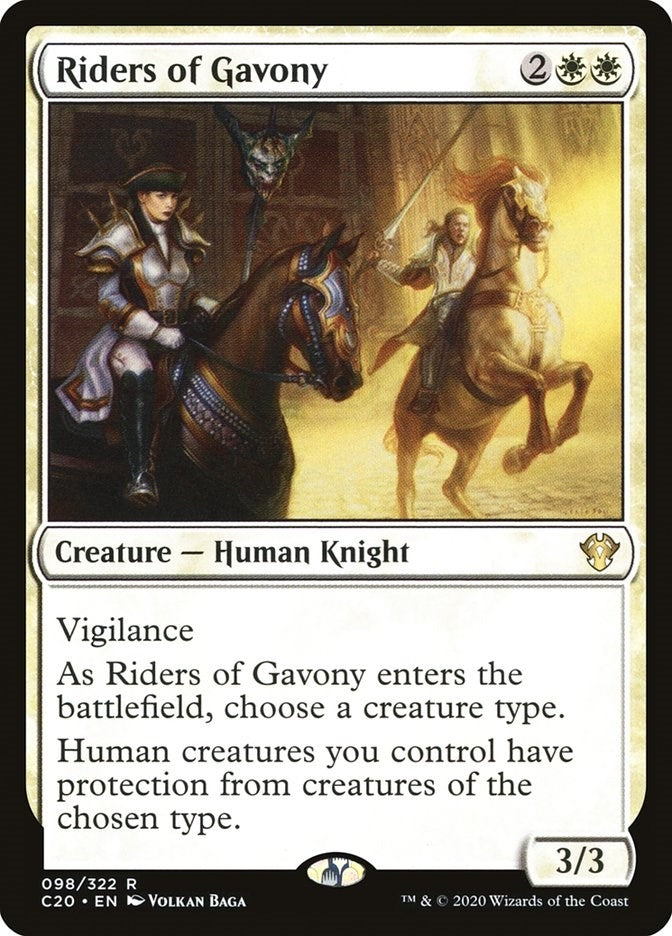 Image for Riders of Gavony (98) - Magic: The Gathering