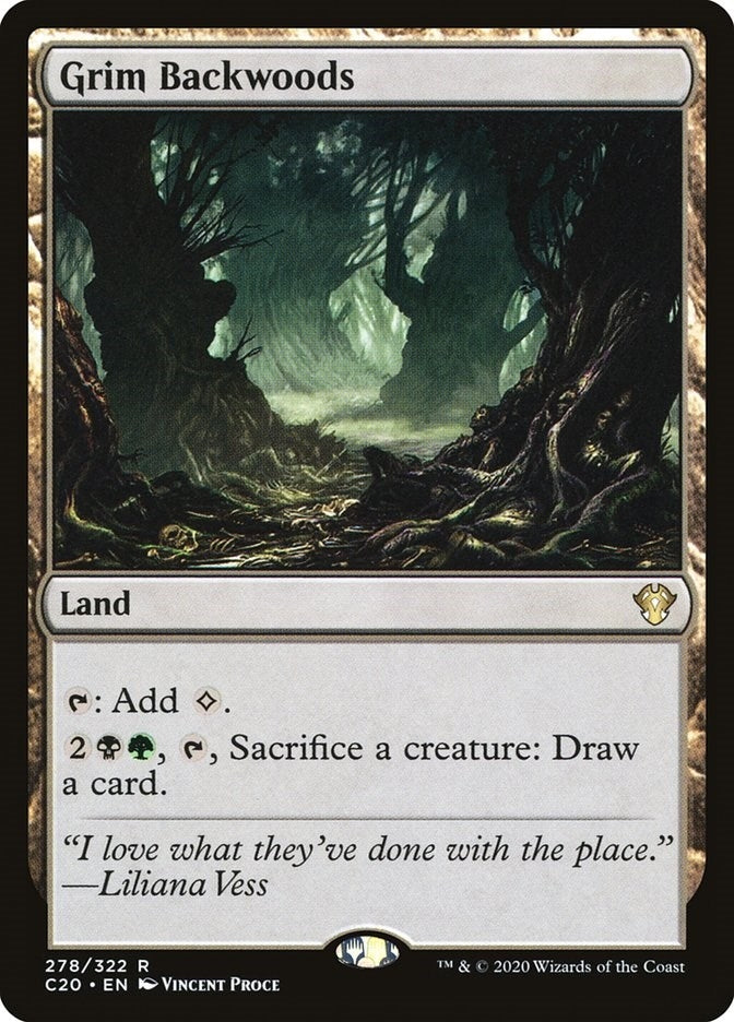 Image for Grim Backwoods (278) - Magic: The Gathering
