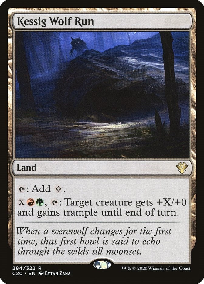Image for Kessig Wolf Run (284) - Magic: The Gathering