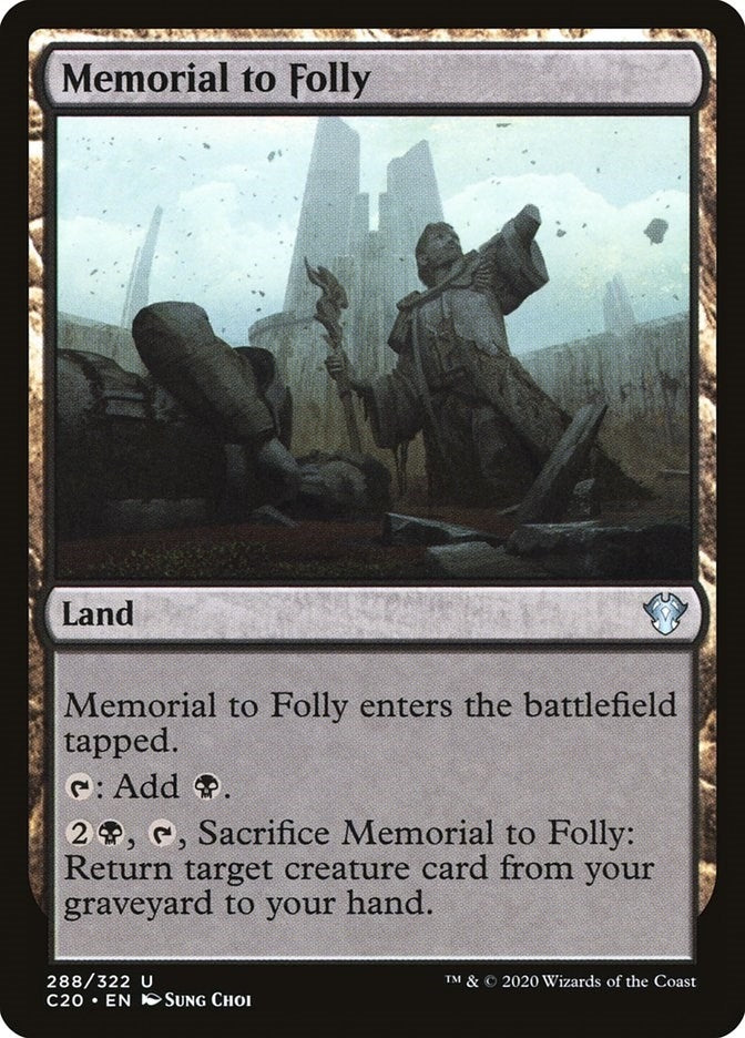 Image for Memorial to Folly (288) - Magic: The Gathering