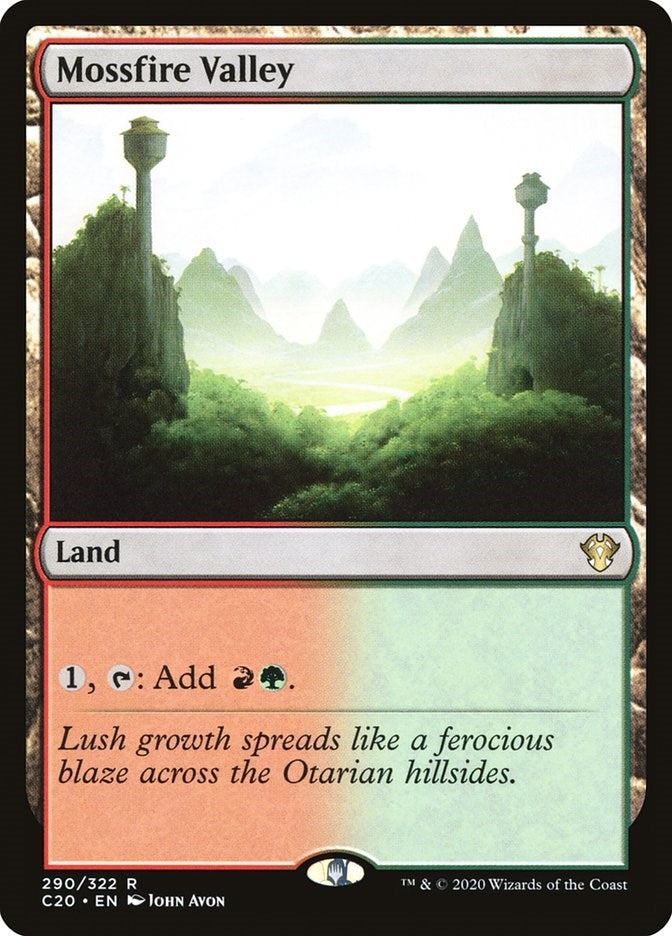 Image for Mossfire Valley (290) - Magic: The Gathering