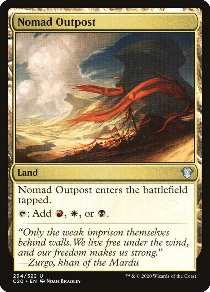 Image for Nomad Outpost (294) - Magic: The Gathering