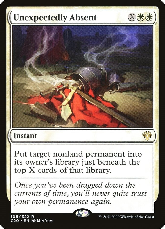Image for Unexpectedly Absent (106) - Magic: The Gathering