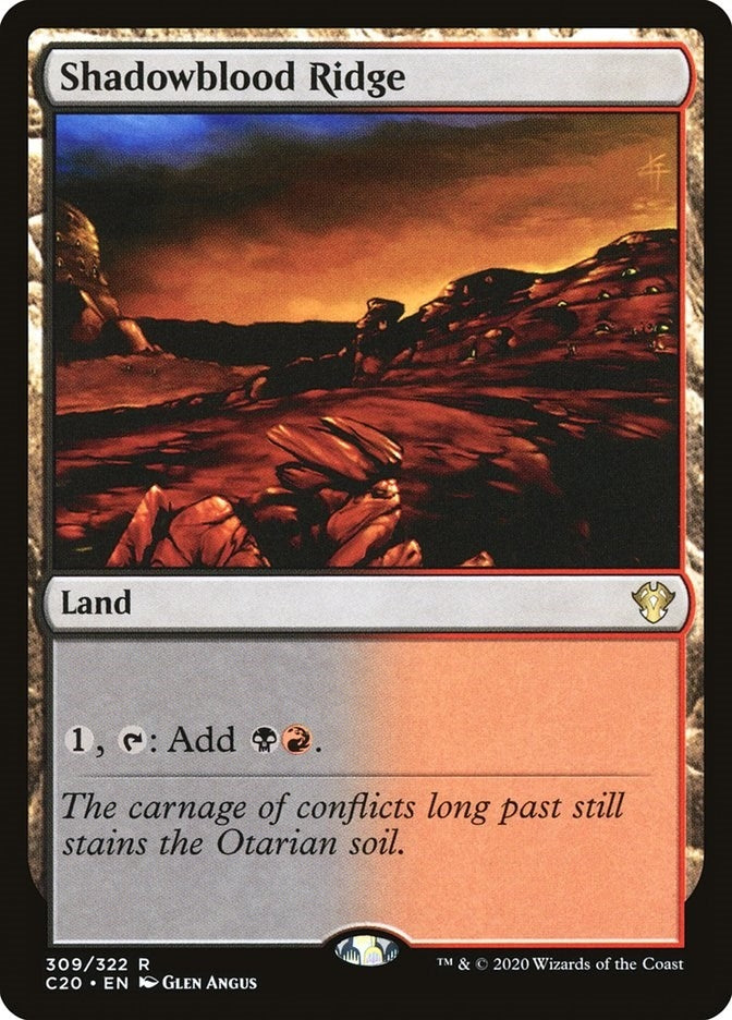 Image for Shadowblood Ridge (309) - Magic: The Gathering