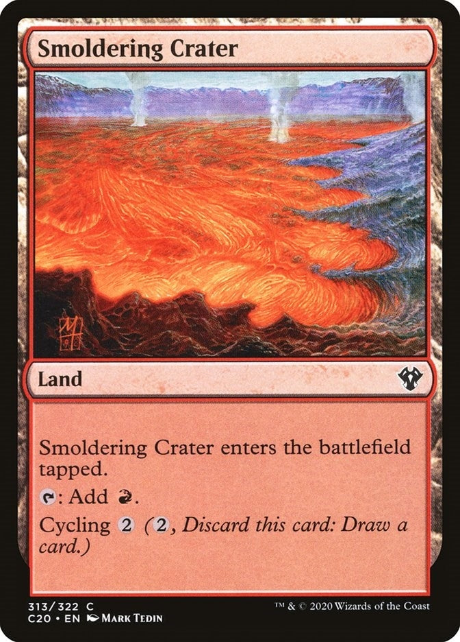 Image for Smoldering Crater (313) - Magic: The Gathering