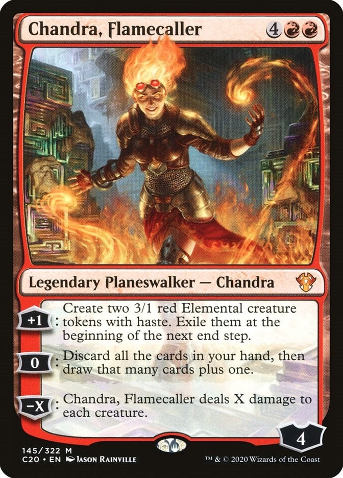 Image for Chandra, Flamecaller (145) - Magic: The Gathering