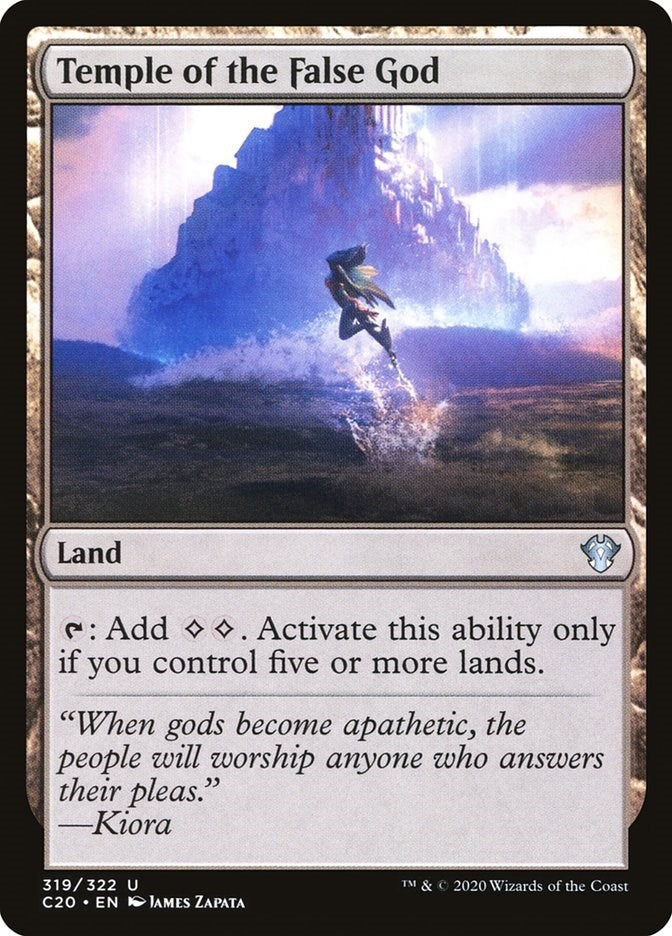 Image for Temple of the False God (319) - Magic: The Gathering