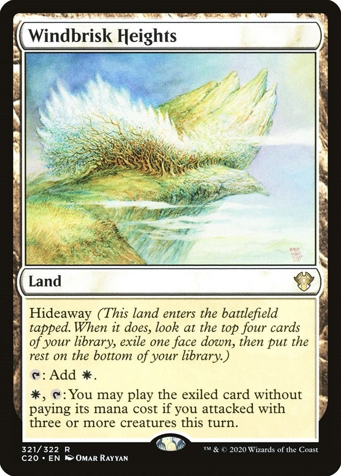 Image for Windbrisk Heights (321) - Magic: The Gathering