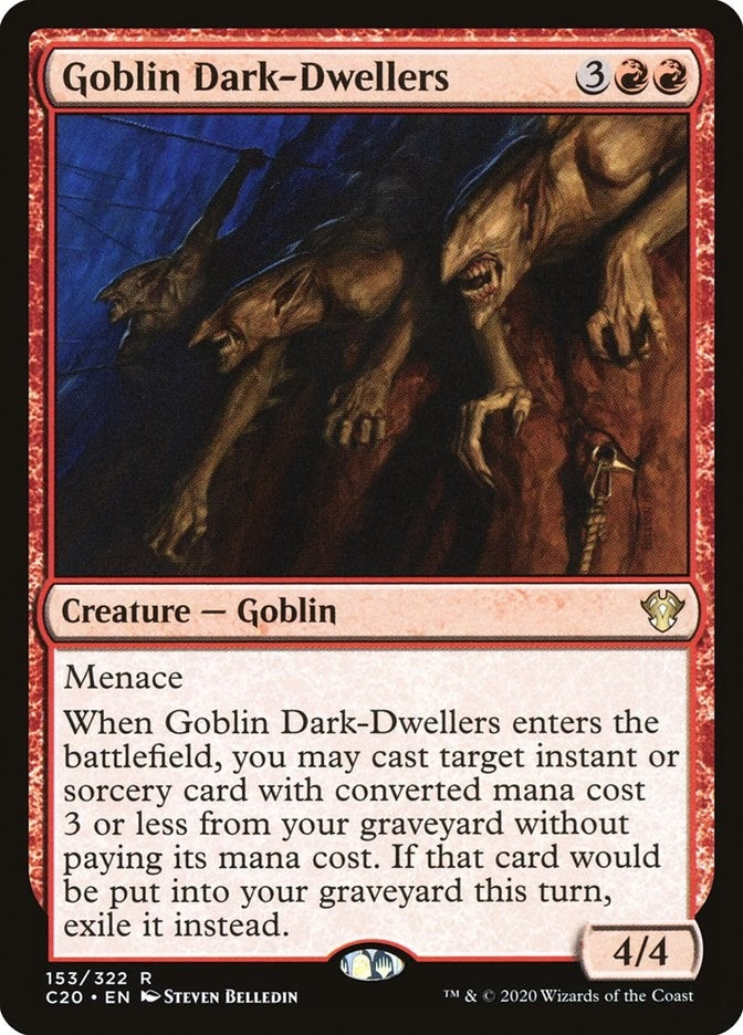 Image for Goblin Dark-Dwellers (153) - Magic: The Gathering