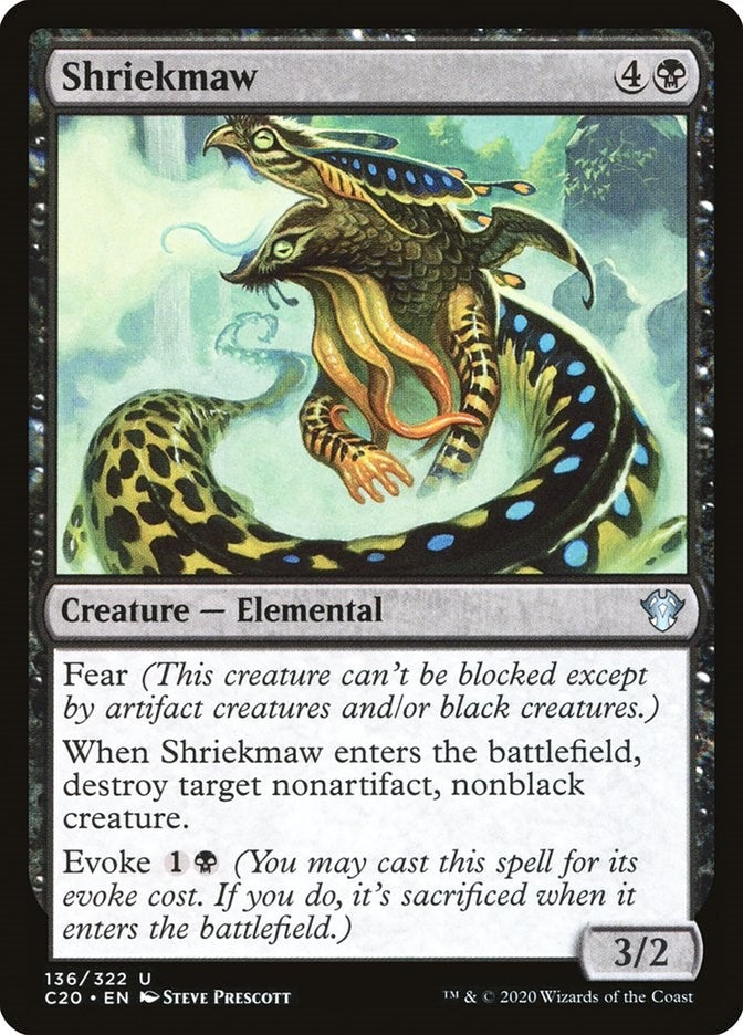 Image for Shriekmaw (136) - Magic: The Gathering