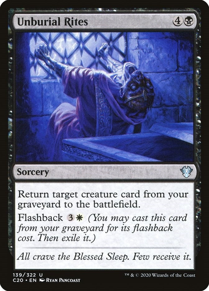 Image for Unburial Rites (139) - Magic: The Gathering