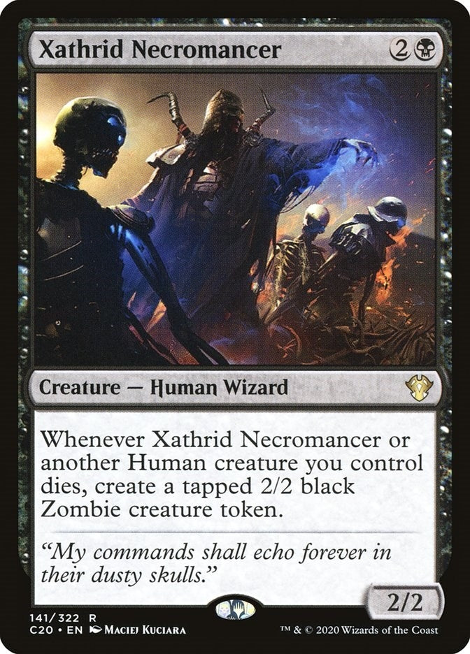 Image for Xathrid Necromancer (141) - Magic: The Gathering