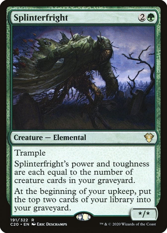Image for Splinterfright (191) - Magic: The Gathering