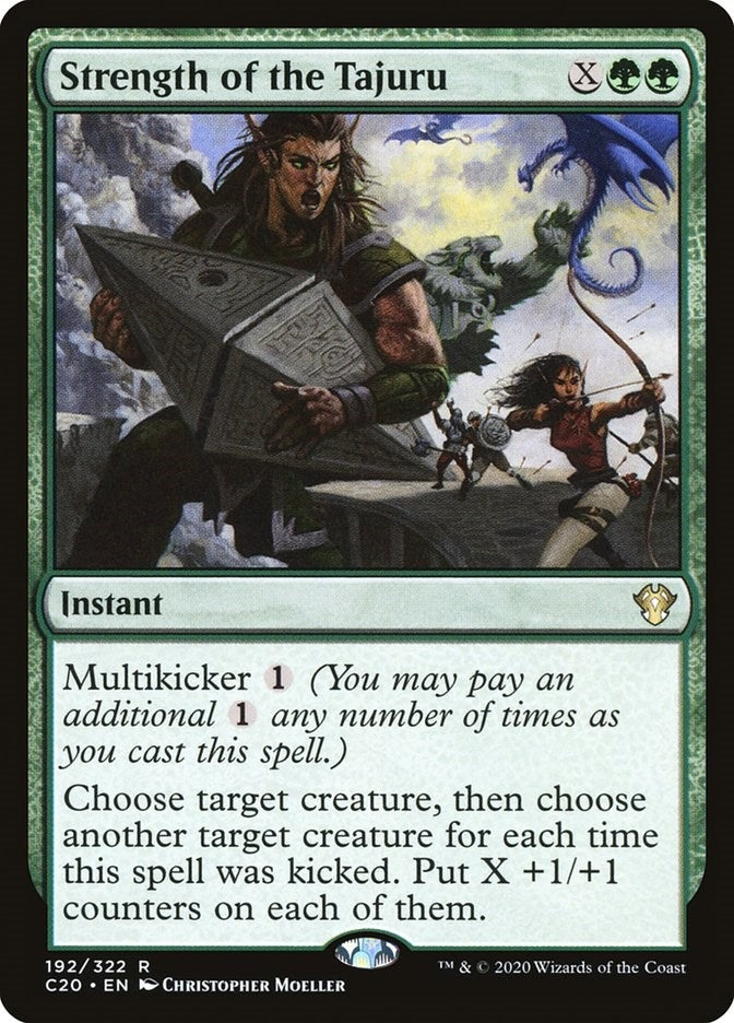 Image for Strength of the Tajuru (192) - Magic: The Gathering