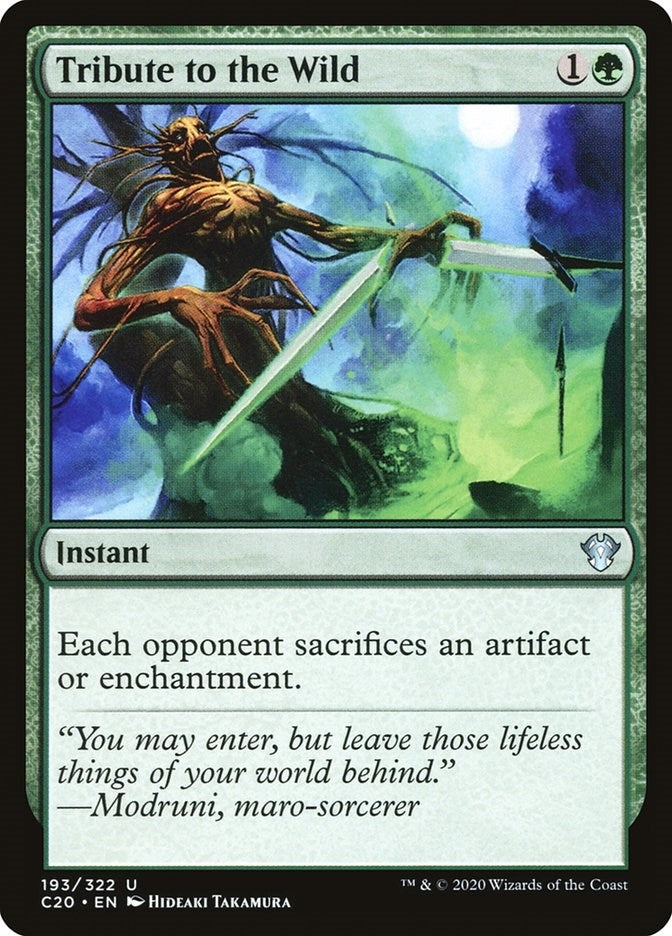 Image for Tribute to the Wild (193) - Magic: The Gathering