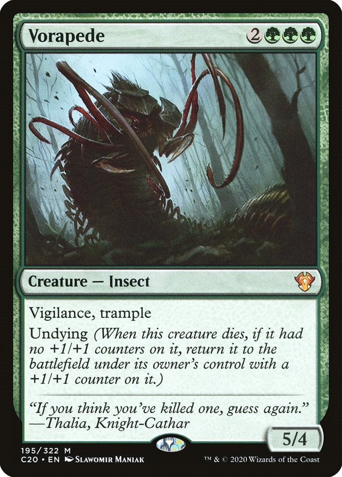 Image for Vorapede (195) - Magic: The Gathering