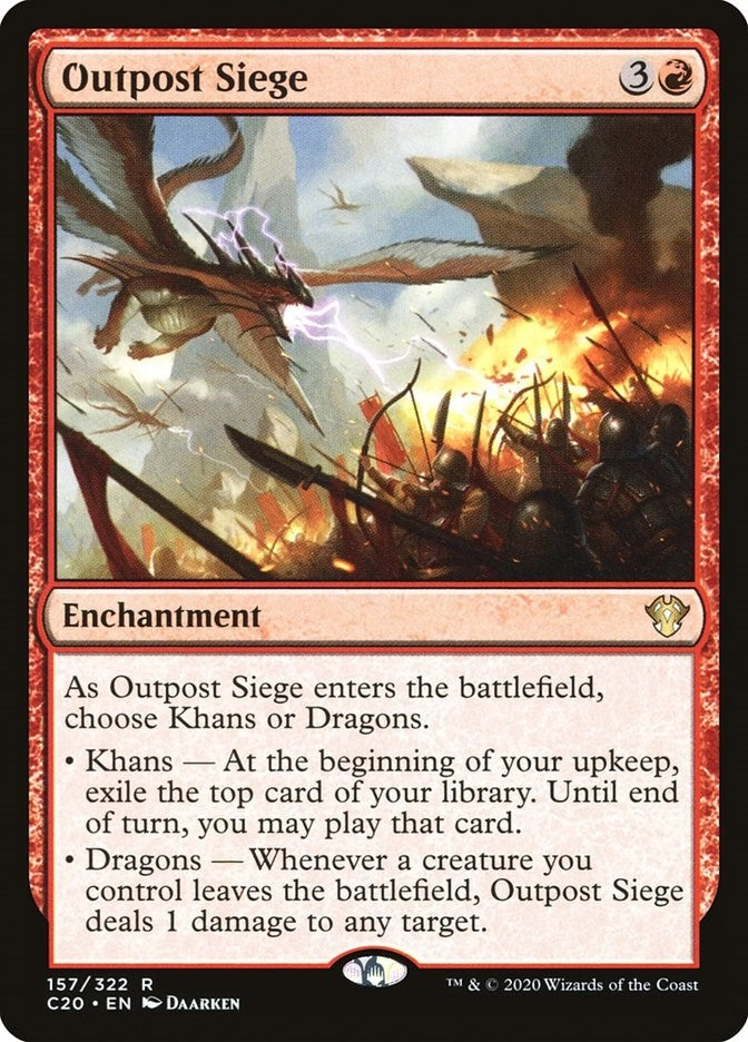 Image for Outpost Siege (157) - Magic: The Gathering