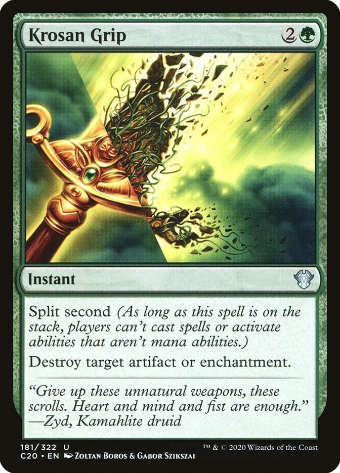 Image for Krosan Grip (181) - Magic: The Gathering