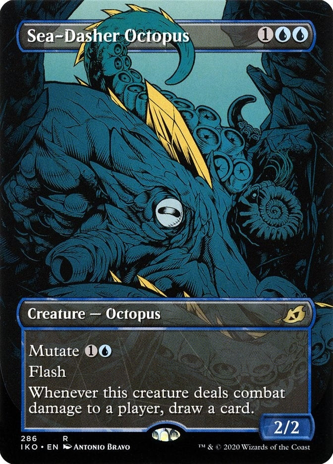 Image for Sea-Dasher Octopus (Showcase) (286) - Magic: The Gathering