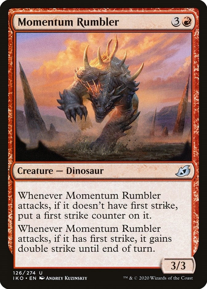 Image for Momentum Rumbler (126) - Magic: The Gathering