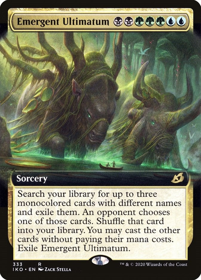 Image for Emergent Ultimatum (Extended Art) (333) - Magic: The Gathering
