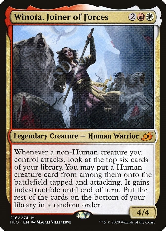 Image for Winota, Joiner of Forces (216) - Magic: The Gathering