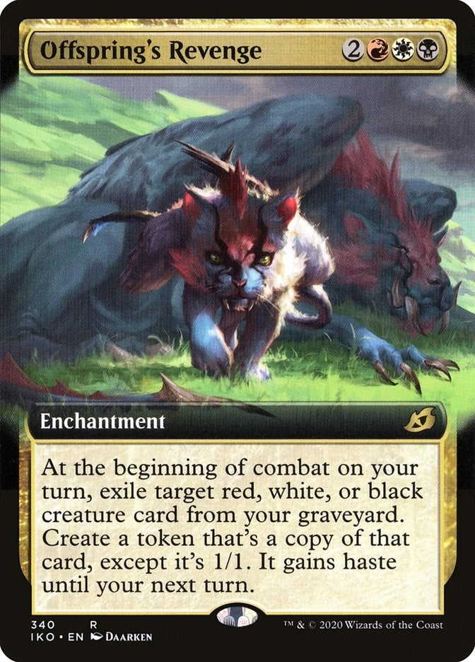 Image for Offspring's Revenge (Extended Art) (340) - Magic: The Gathering