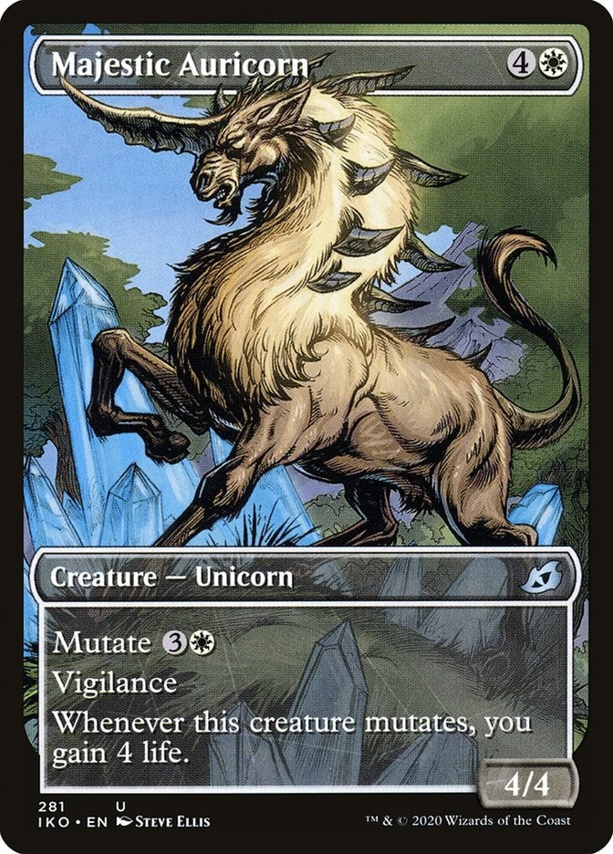 Image for Majestic Auricorn (Showcase) (281) - Magic: The Gathering