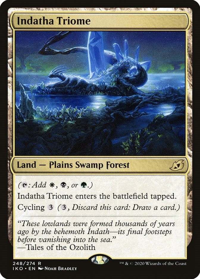 Image for Indatha Triome (248) (IKO) - Magic: The Gathering