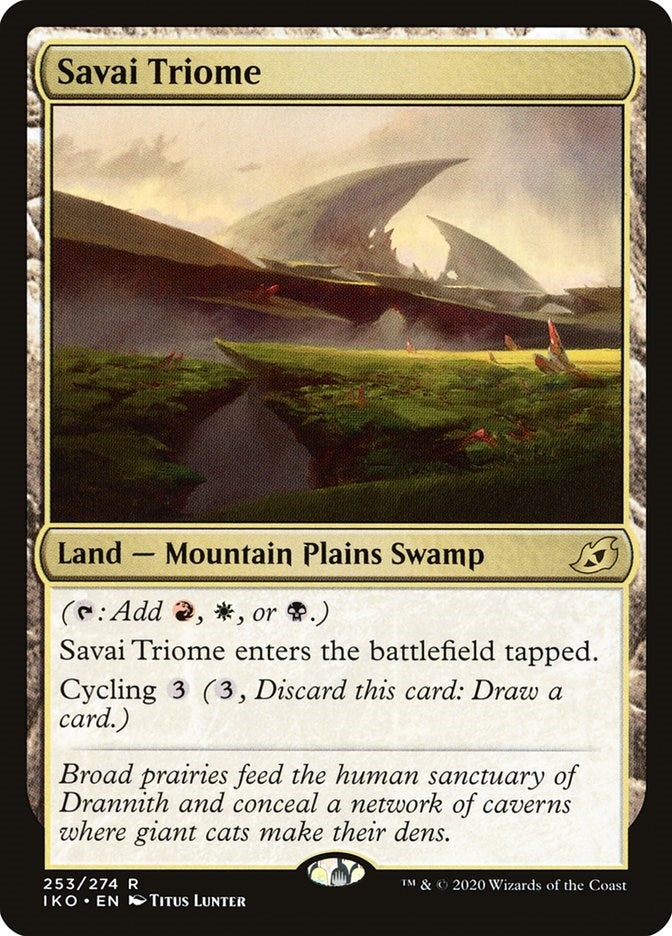 Image for Savai Triome (253) - Magic: The Gathering