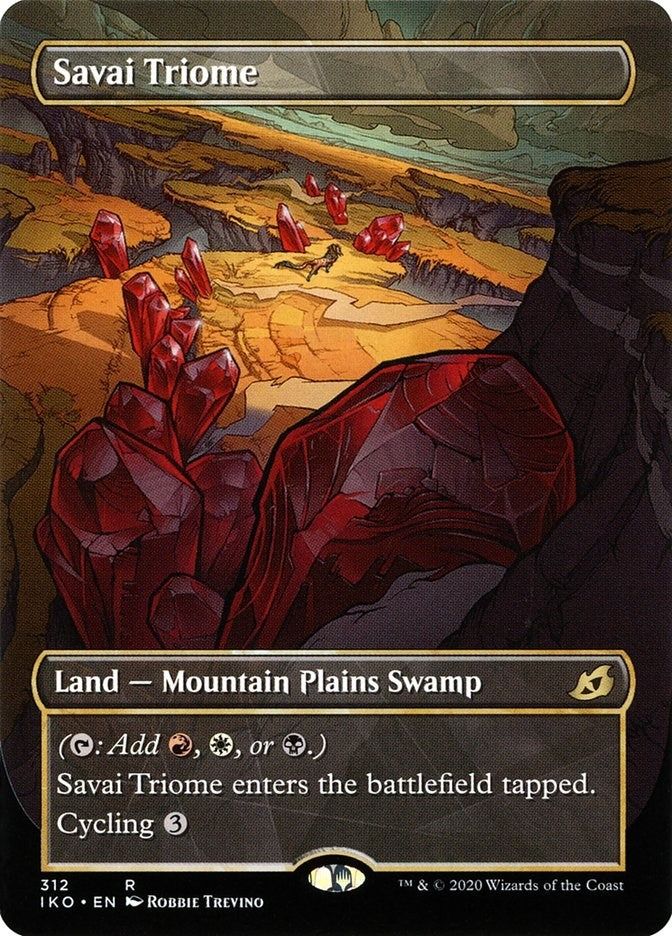 Image for Savai Triome (Showcase) (312) - Magic: The Gathering
