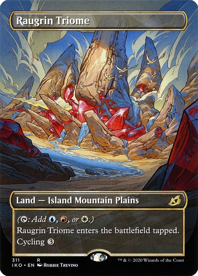 Image for Raugrin Triome (Showcase) (311) (IKO) - Magic: The Gathering