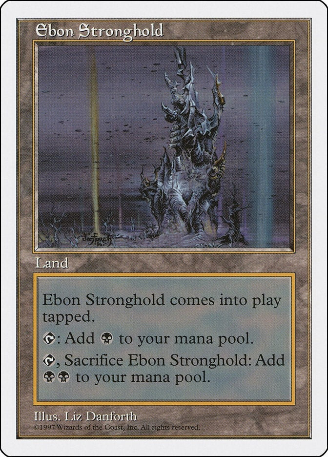 Image for Ebon Stronghold - Magic: The Gathering