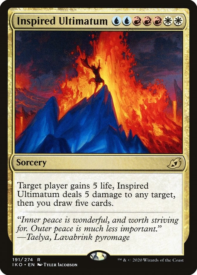 Image for Inspired Ultimatum (191) - Magic: The Gathering
