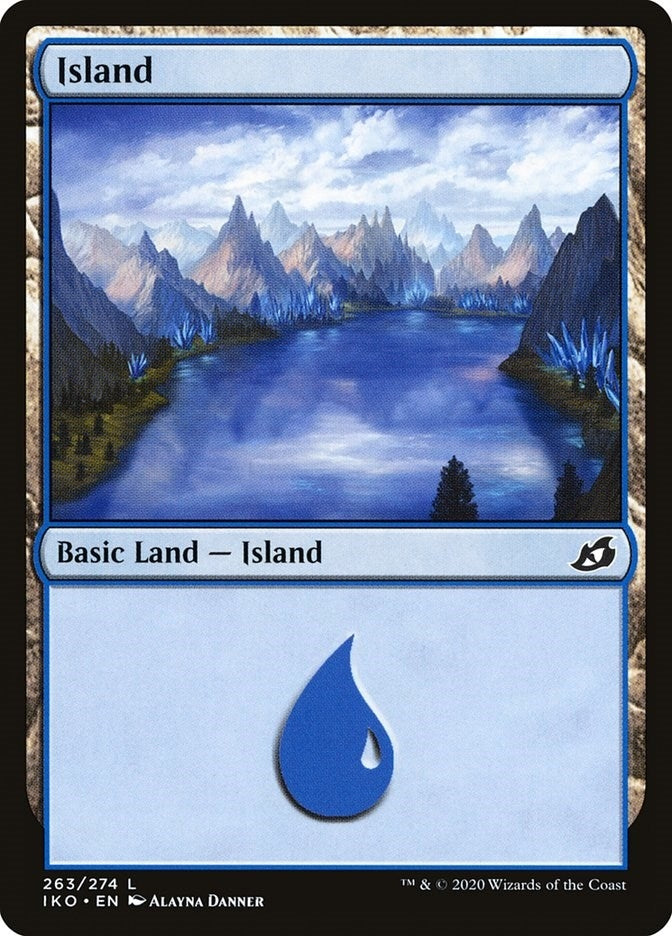 Image for Island (263) (263) (IKO) - Magic: The Gathering