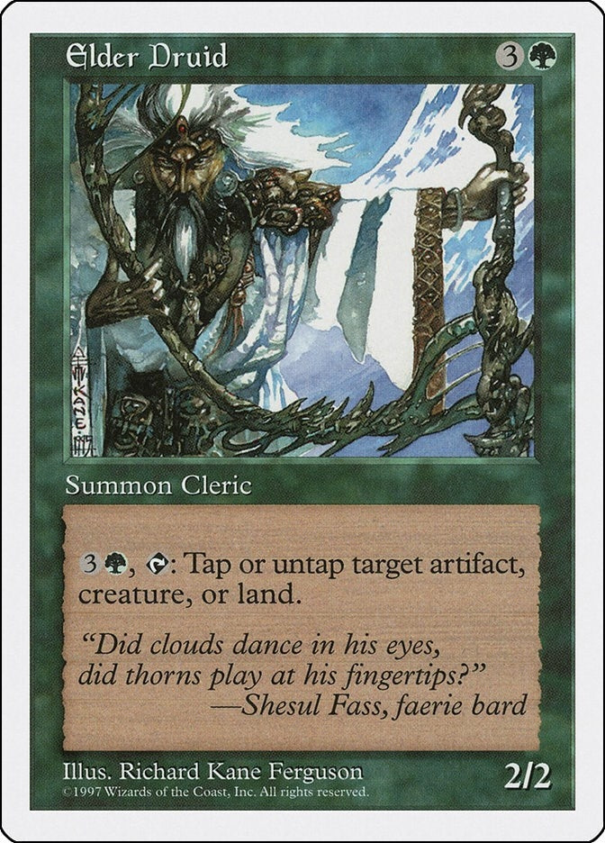 Image for Elder Druid - Magic: The Gathering