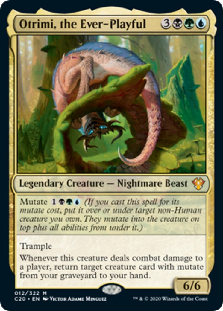 Image for Otrimi, the Ever-Playful (Commander 2020) (12) (OVER) - Magic: The Gathering