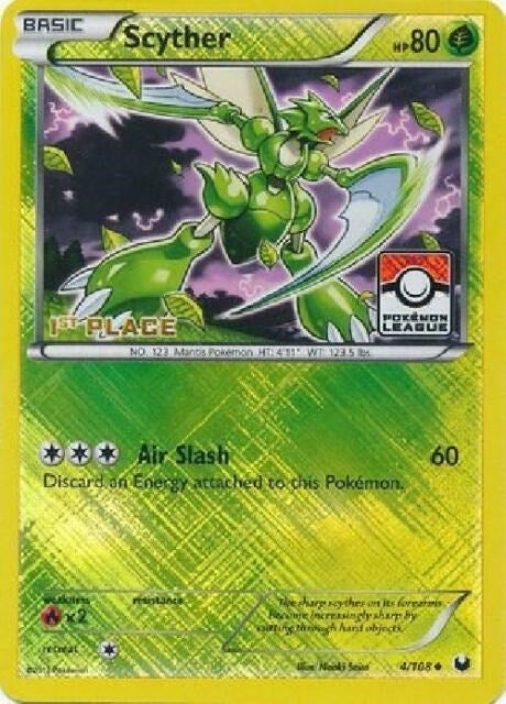 Image for Scyther - 4/108 (Pokemon League) [1st Place] (004/108) (PR) - Pokemon