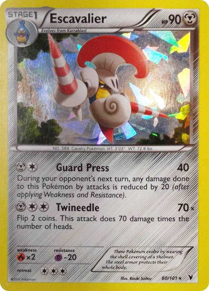 Image for Escavalier - 80/101 (Cracked Ice Holo) (080/101) (PR) - Pokemon