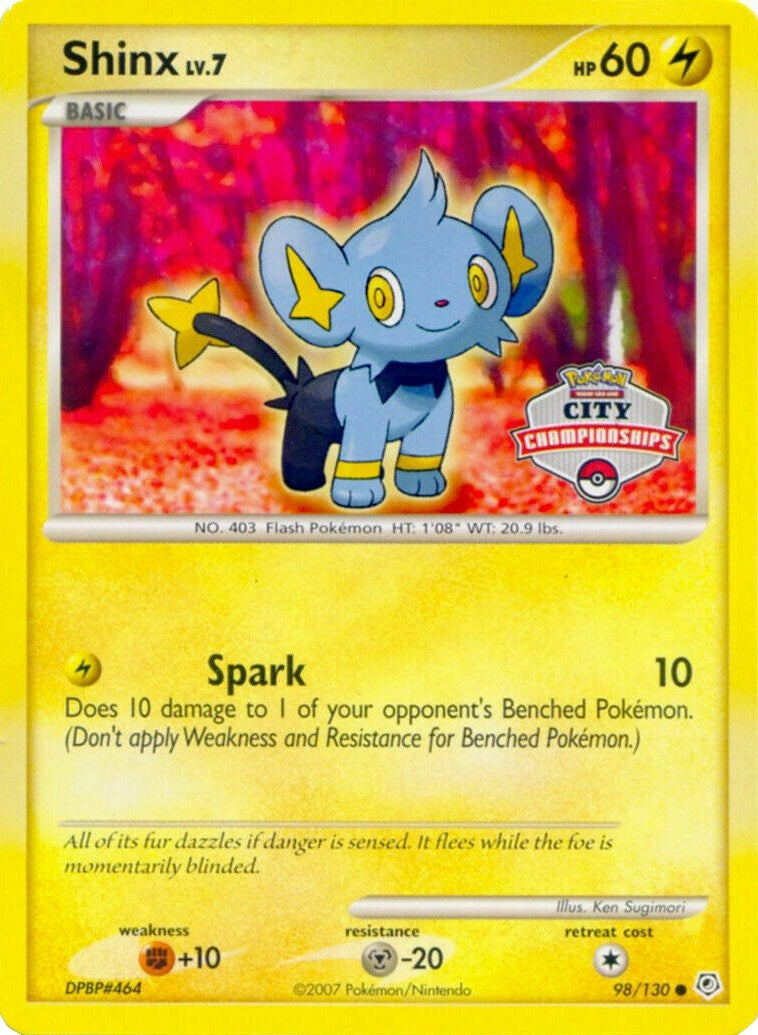 Image for Shinx - 98/130 (City Championships) (98/130) (PR) - Pokemon
