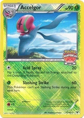 Image for Accelgor - 12/101 (Championship Series) (012/101) (PR) - Pokemon