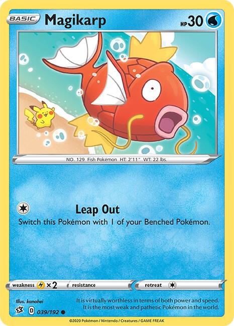Image for Magikarp (039/192) (SWSH02) - Pokemon