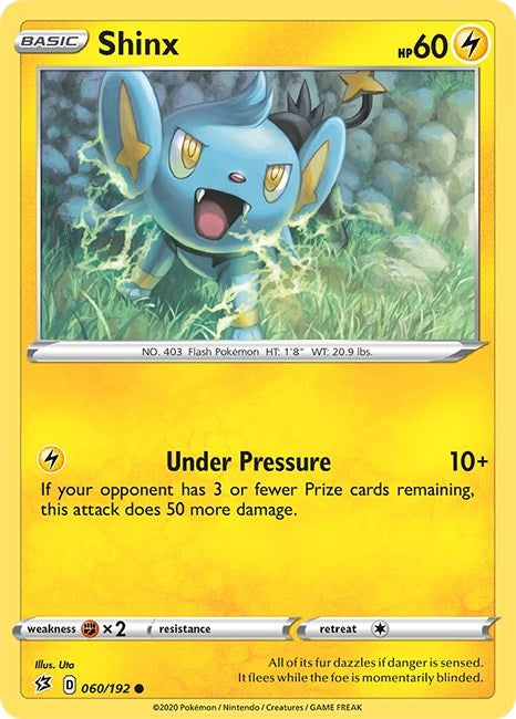 Image for Shinx (060/192) (SWSH02) - Pokemon