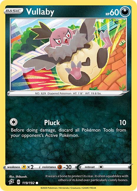 Image for Vullaby (119/192) (SWSH02) - Pokemon