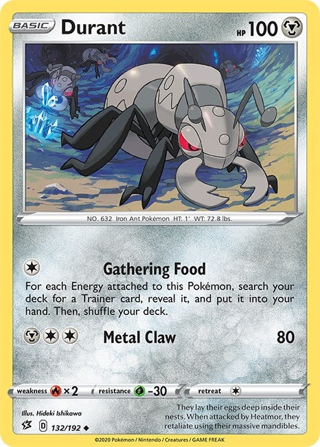 Image for Durant (132/192) (SWSH02) - Pokemon