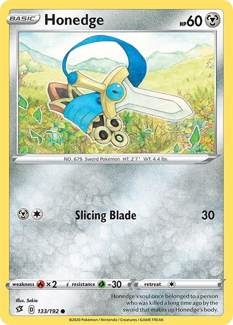 Image for Honedge (133/192) (SWSH02) - Pokemon