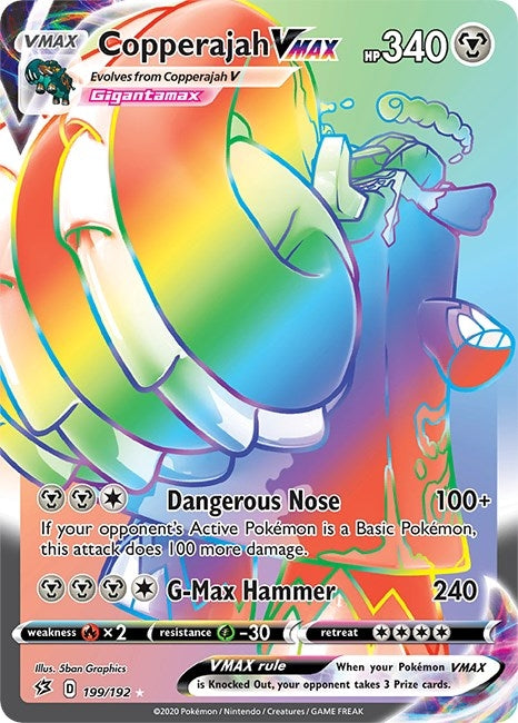 Image for Copperajah VMAX (Secret) (199/192) (SWSH02) - Pokemon