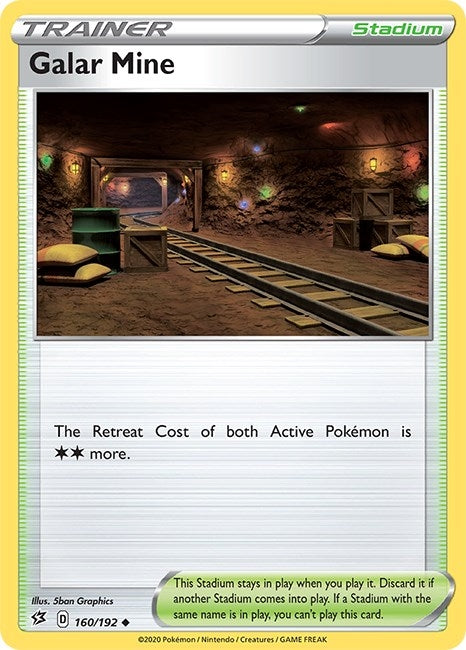 Image for Galar Mine (160/192) (SWSH02) - Pokemon