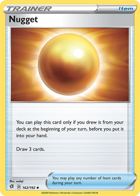 Image for Nugget (162/192) (SWSH02) - Pokemon